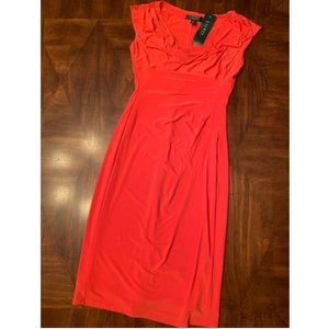 Ralph Lauren Orange Dress